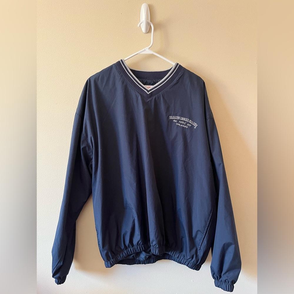 Hard Rock Cafe Vintage Windbreaker Pullover